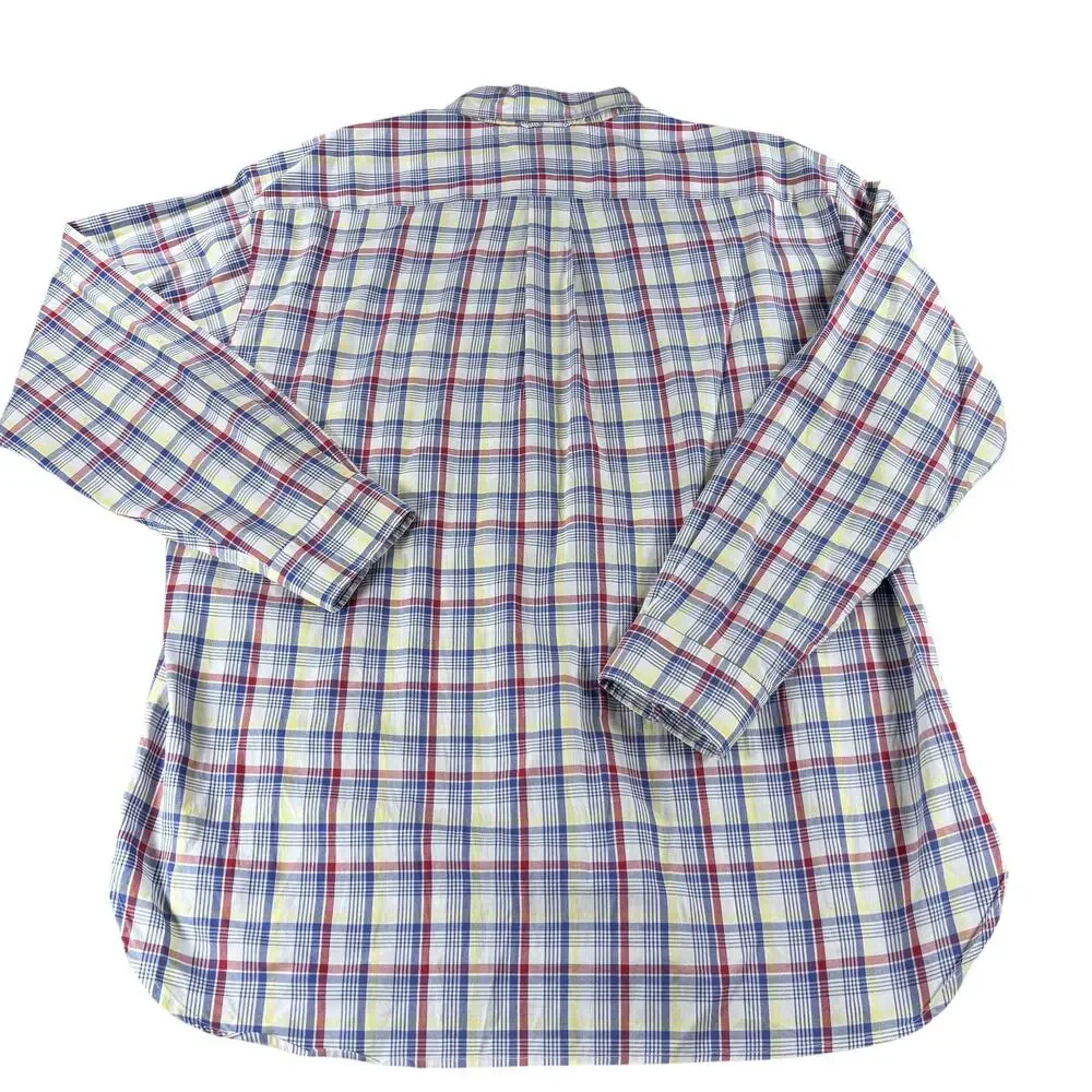 Tommy Hilfiger Long Sleeve Checkered Stripe Design - Men's Sz‎ XL